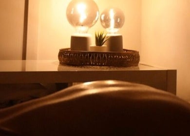 Tranquil Beauty By Teresa in Castlewellan, Northern Ireland, GB features a calming lamp-lit massage space.