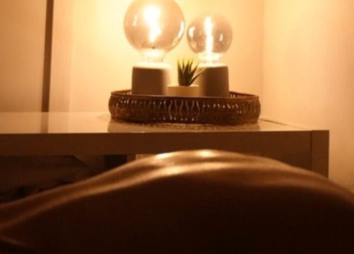 Tranquil Beauty By Teresa in Castlewellan, Northern Ireland, GB features a calming lamp-lit massage space.