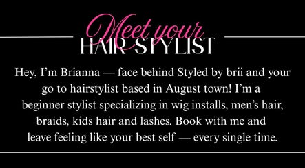 Intro to Brianna, stylist at STYLEDBYBRII in Kingston, St. Andrew Parish, JM.