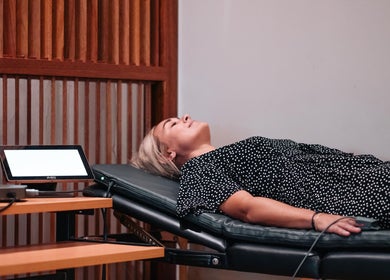 Ontspan in The Green Clinic Curacao, Willemstad, CW tijdens een rustgevende wellness-sessie.