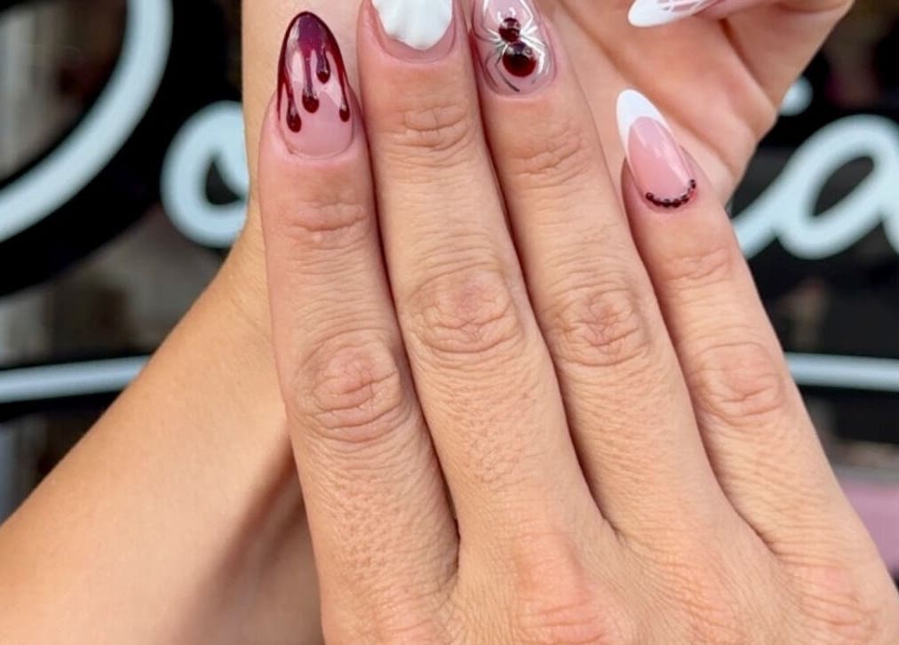 Arte de uñas creativo en Nails by Mel, Miami, Florida, US.