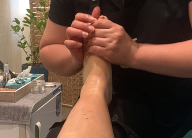 Foot massage at Losca Body & Foot Massage in Shepparton, Victoria, AU, promoting relaxation and comfort.