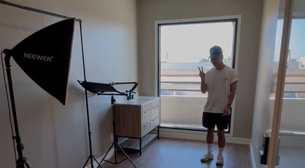 Bright studio space at Drip Hq, Garden Grove, California, US. Ideal for creative wellness sessions.