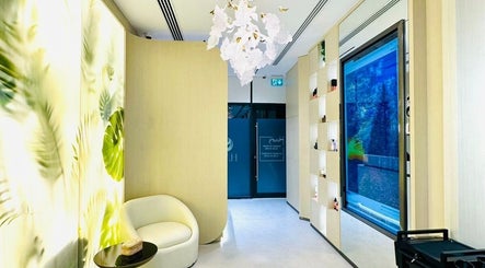 Relaxing interior of Solara Beauty Salon in Dubai, Dubai, AE, featuring elegant decor and soothing ambiance.