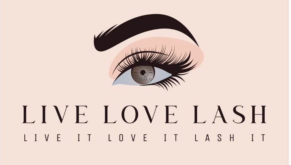 Live Love Lash logo showcasing elegant eye design in Bicester, England, GB.