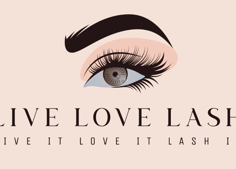 Live Love Lash logo showcasing elegant eye design in Bicester, England, GB.