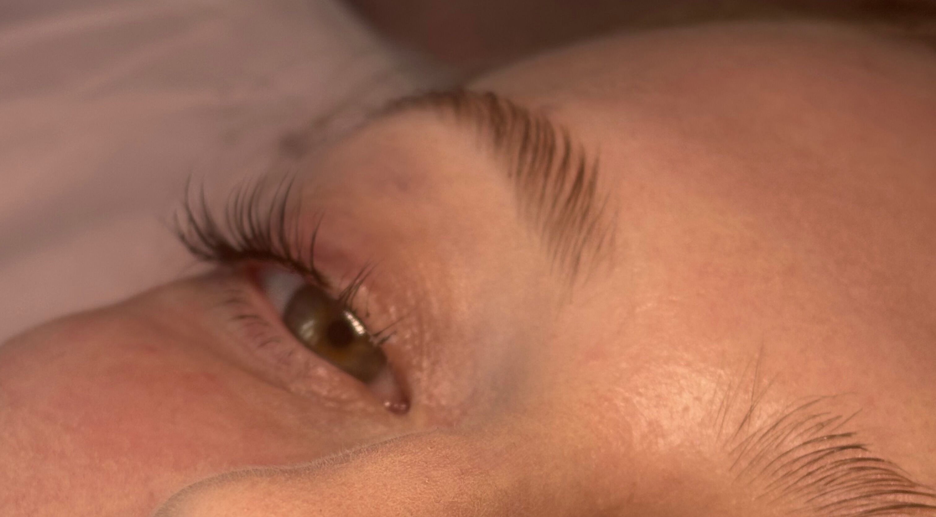 Close-up of professionally styled lashes at Live Love Lash, Bicester, England, GB, showcasing lash enhancement.