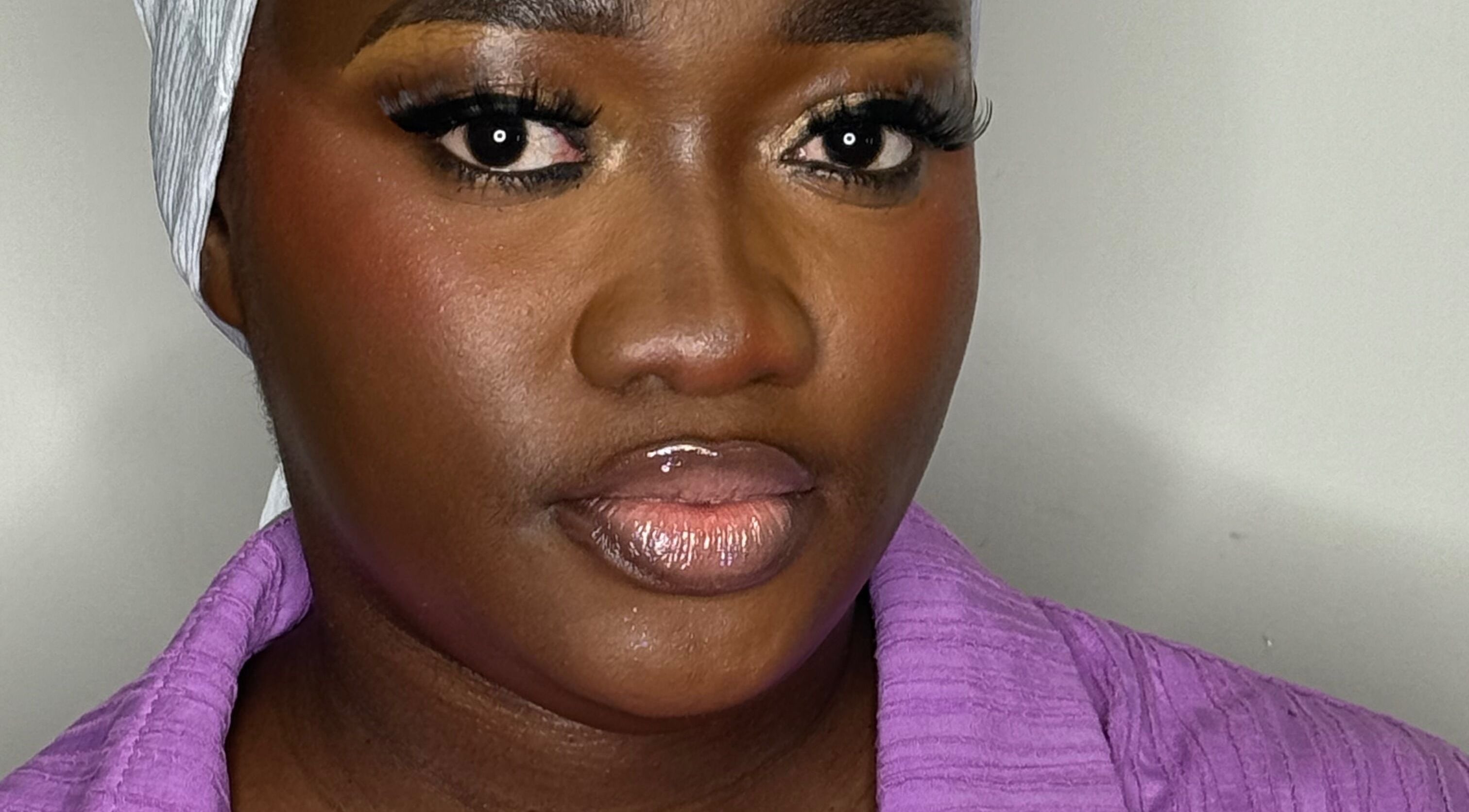 Elegant makeup at WETPARLOR in Lanham, Maryland, US showcasing flawless beauty.