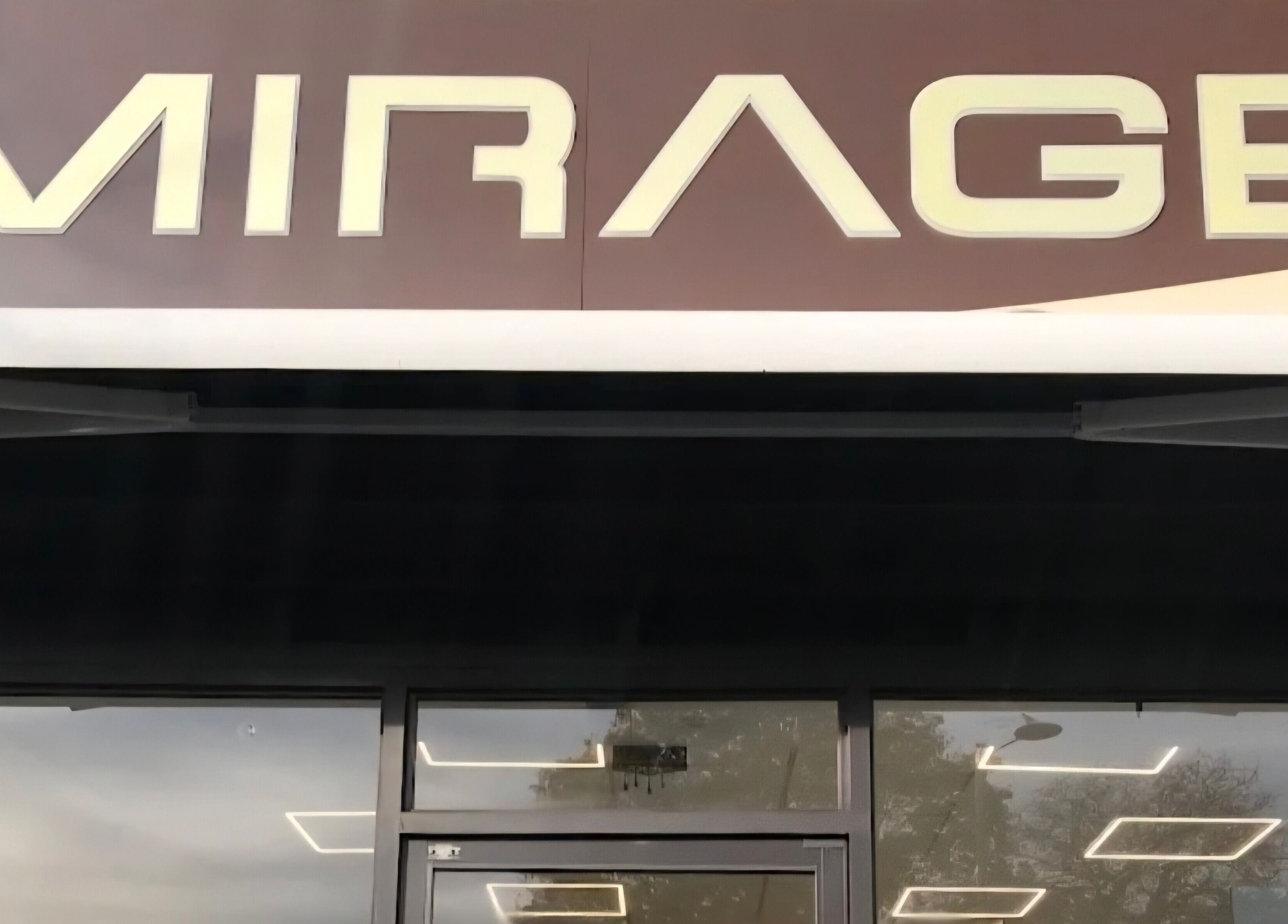 Entrance sign of Facial & Body Contour by Zora, London, England, GB.