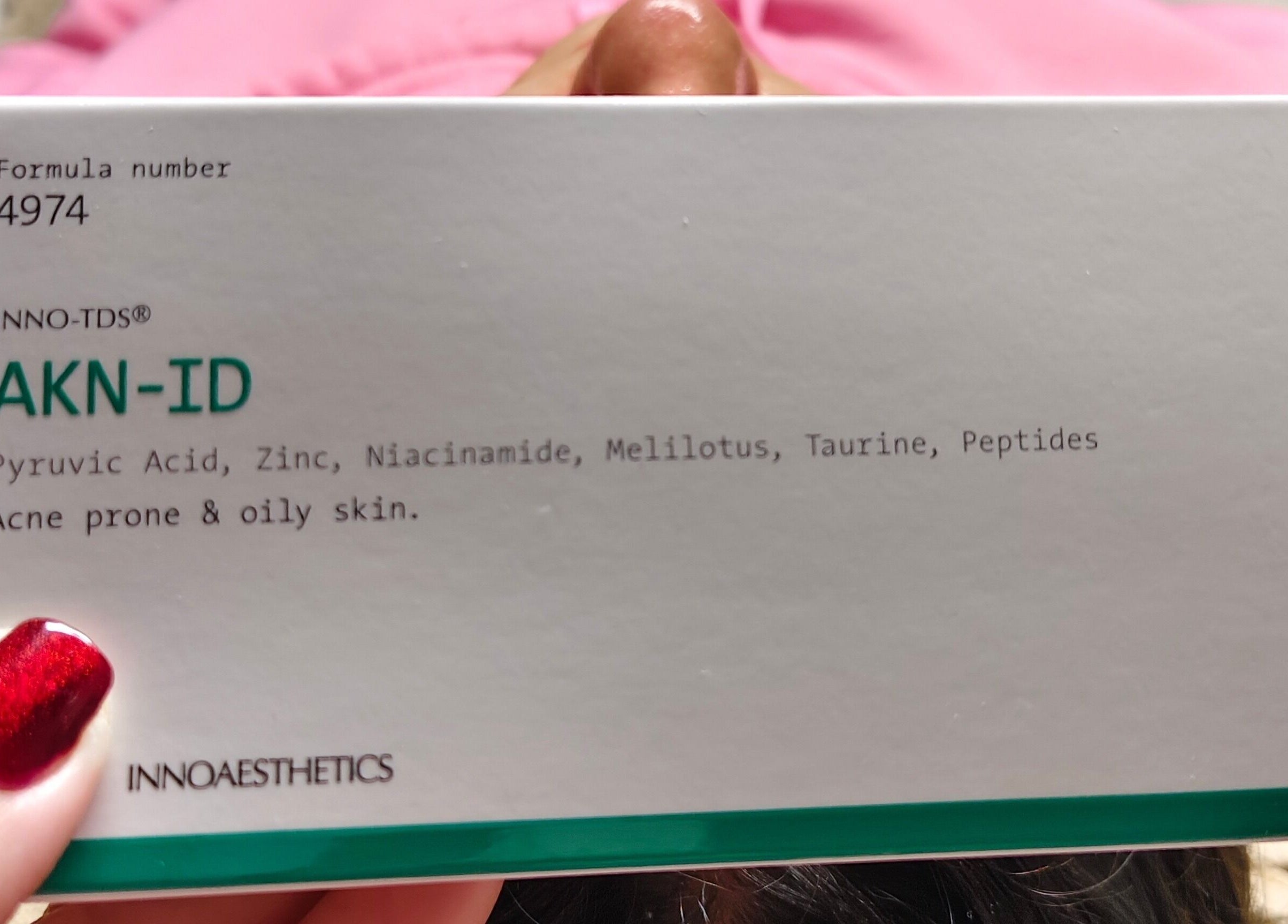 Skincare product for acne at Cosmopolitas Nails & Beauty Care, Willemstad, Curaçao, CW.