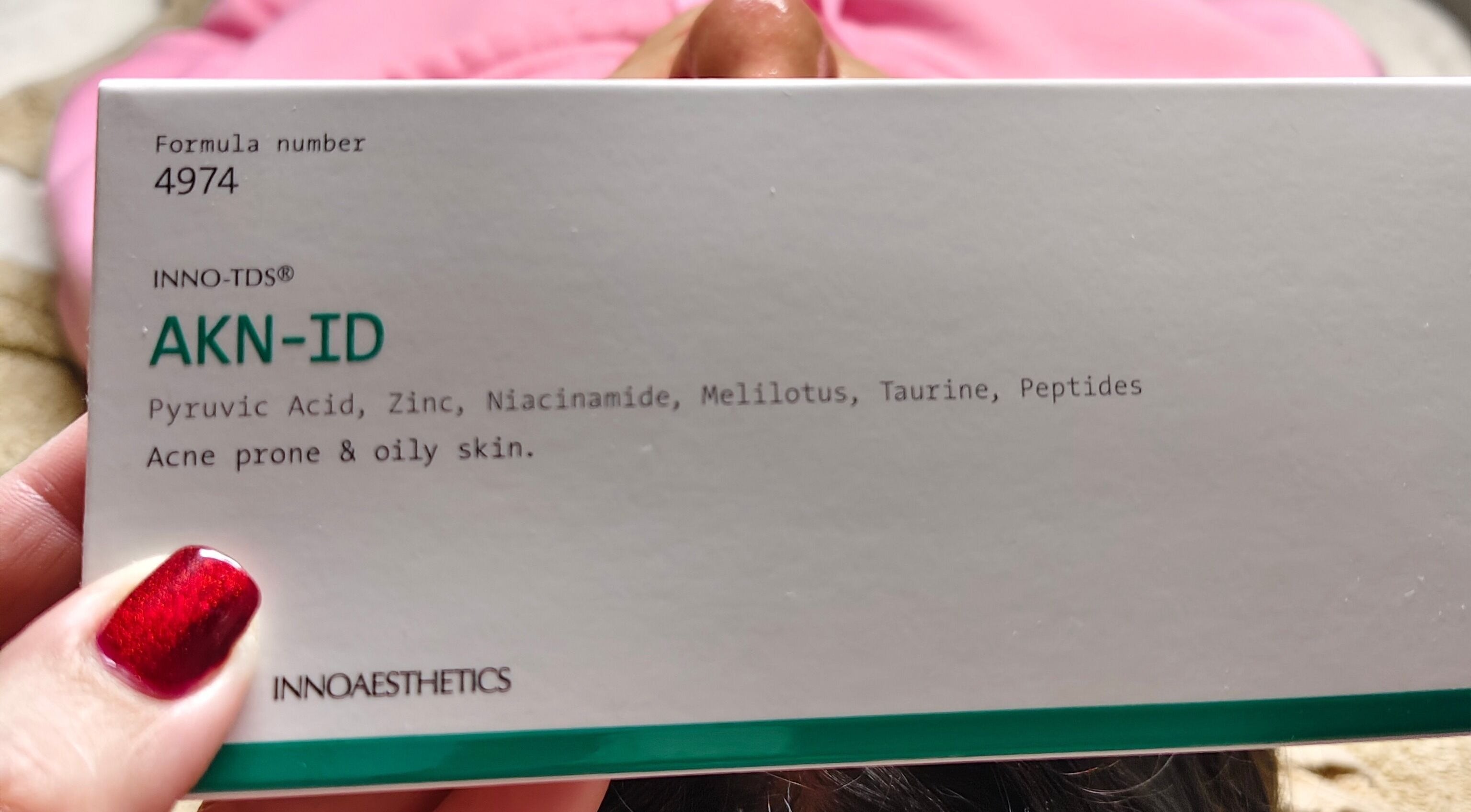 Skincare product for acne at Cosmopolitas Nails & Beauty Care, Willemstad, Curaçao, CW.