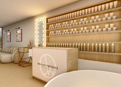 Κομψό σαλόνι στο Beautyworks Aesthetics✨ | Ποδολόγος Δημητρόπουλος Απόστολος, Άρτεμις, GR με προϊόντα ομορφιάς.