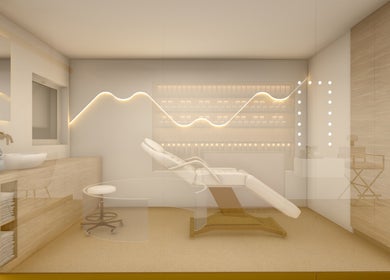 Κομψό δωμάτιο θεραπείας στο Beautyworks Aesthetics✨ | Ποδολόγος Δημητρόπουλος Απόστολος, Άρτεμις, GR.