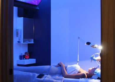 Relaxing treatment at Nios Spa, a serene wellness haven in New York, New York, US.