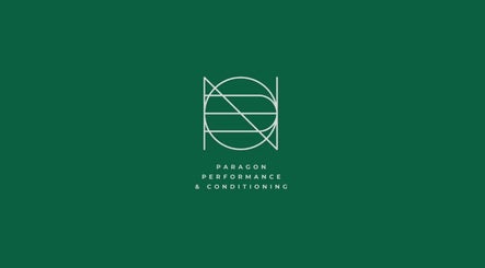 Paragon Performance & Conditioning logo on green background, Melbourne, Victoria, AU.