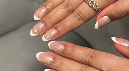 Elegant French manicure from Gym Bunny Nails in Auckland, Auckland, NZ.