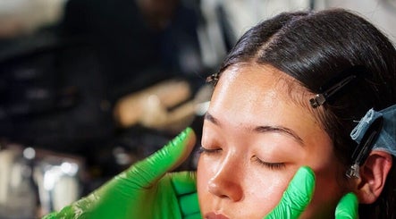 Facial treatment at FACIAL REBOOT in Milano, Lombardia, IT. Close-up of person receiving expert skincare.