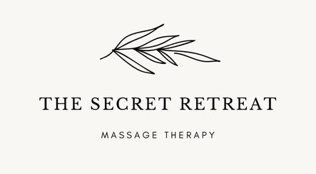 Elegant logo of The Secret Retreat, located in Longridge, England, GB, highlighting massage therapy.