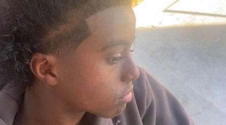 Side view of a fresh fade haircut at Abodiblendzz, St. Catharines, Ontario, CA, showcasing expertise and style.