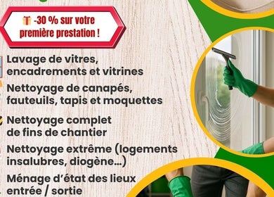 NETTOYAGE EXPRESS Niort, Nouvelle-aquitaine, FR propose des services de nettoyage vitres, canapés et plus.
