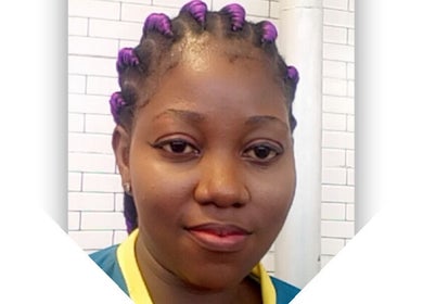 Stylish hairstyle showcased at Ladybhairsaloon, Lekki, Lagos, NG. Ideal for modern looks.