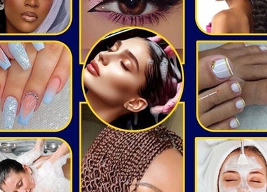 Divers services de beauté chez CHEBIBA, Thies, Région De Thies, SN : maquillage, soins des ongles, et coiffure.