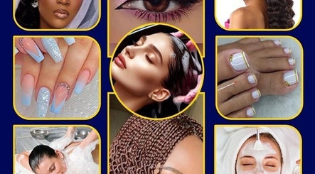 Divers services de beauté chez CHEBIBA, Thies, Région De Thies, SN : maquillage, soins des ongles, et coiffure.