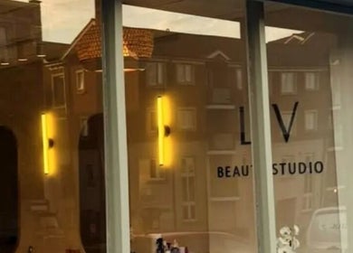 Front view of LIV BEAUTY STUDIO in Southend-on-sea, England, showcasing sleek modern design.