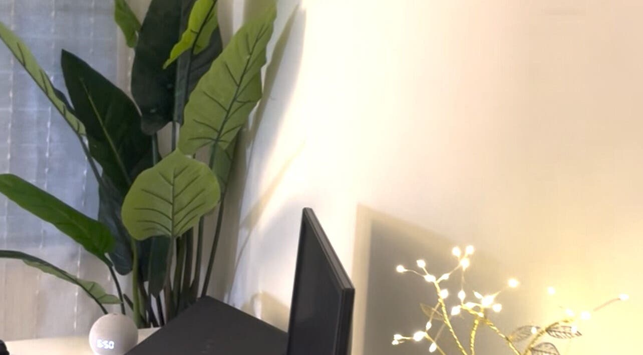 Cozy corner with plants and warm lighting at Gelpressed by Xan, Santo Domingo, Distrito Nacional, DO.