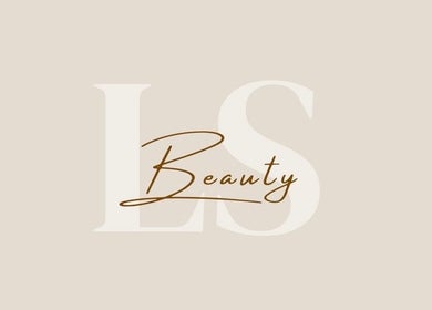 Logo Ls Beauty élégant sur fond beige à Douai, Hauts-de-france, FR.