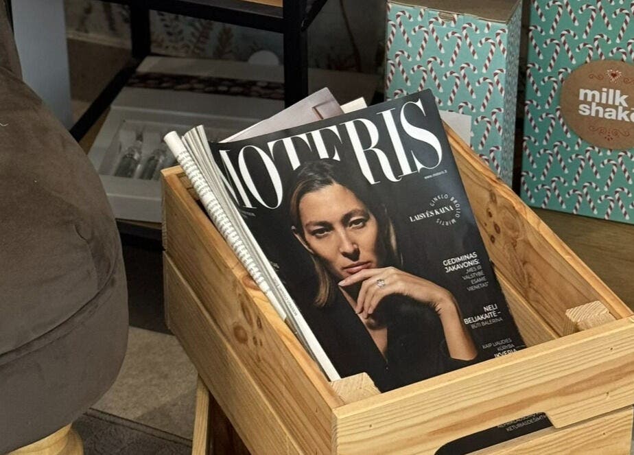 Jaukus žurnalo kampelis BY BRYŽYTĖ Vilnius, Vilnius, Vilniaus Apskritis, LT.