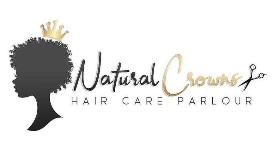 Natural Crown’s logo featuring a silhouette with crown, located in Nassau, New Providence, BS.
