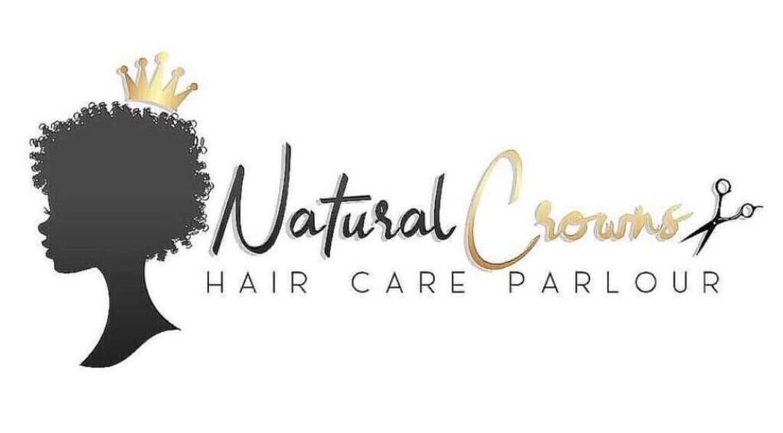 Natural Crown’s logo featuring a silhouette with crown, located in Nassau, New Providence, BS.