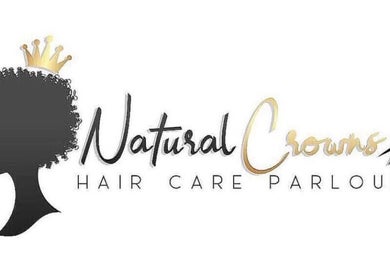 Natural Crown’s logo featuring a crowned silhouette, Nassau, New Providence, BS.