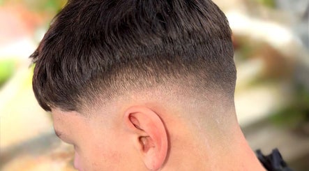 High fade hairstyle at High Fade, Madan, Smolyan, BG, showcasing precision cut.