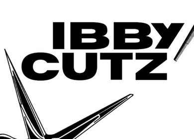 Ibbycutz logo with scissors and comb, located in Melbourne, Victoria, AU, offering top-notch hairstyling.