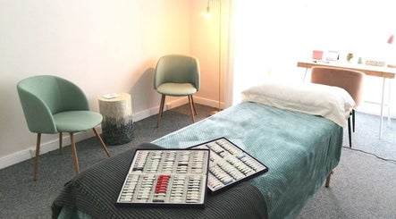 Relaxing therapy room at Adi St George Nutrition & BioKinesiology, Cape Town, Western Cape, ZA.