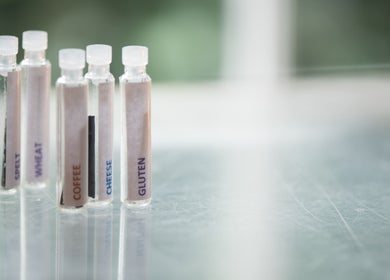 Testing vials at Adi St George Nutrition & BioKinesiology, Cape Town, Western Cape, ZA.