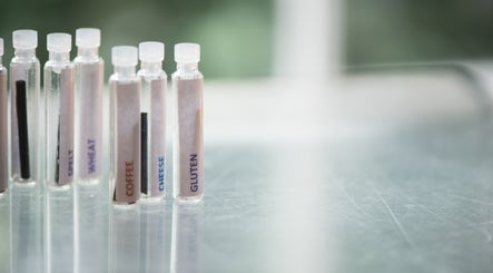 Testing vials at Adi St George Nutrition & BioKinesiology, Cape Town, Western Cape, ZA.