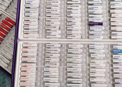 Nutritional supplements at Adi St George Nutrition & BioKinesiology, Cape Town, Western Cape, ZA.