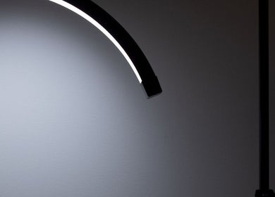 Sleek modern lamp at Forma Beauty, Sofia, Sofia City Province, BG, showcasing minimalist interior design.