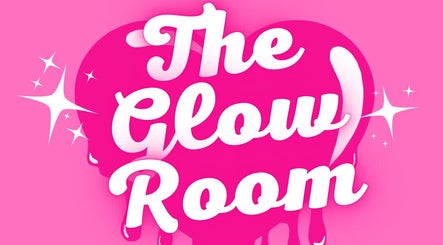 The Glow Room - Calne logo in vibrant pink, Calne, England, GB.