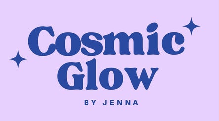 Logo of Cosmic Glow Room in Copthorne, England, GB featuring bold blue text on a pastel background.