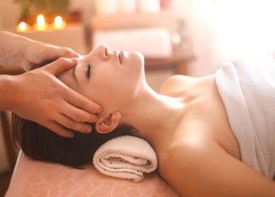 Relaxing massage at Crystal Wellness in Newcastle, Newcastle-under-lyme, England, GB, with peaceful ambience.