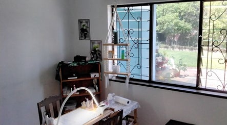 Cozy treatment space at Serenity Spa Durban, overlooking nature in Durban, Kwazulu-natal, ZA.