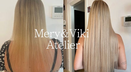 Transformative hair treatment at Mery&Viki Atelier in Manilva, Andalusia, ES. Stunning before-and-after beauty results.
