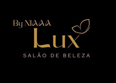 Lux By Niaaa logo in gold on black backdrop representing beauty salon in Lisboa, Lisboa, PT.