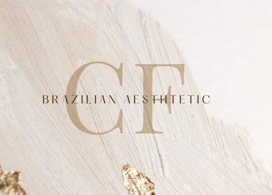 CF Brazilian Aesthetic logo with gold accents, located in Wolli Creek, New South Wales, AU.