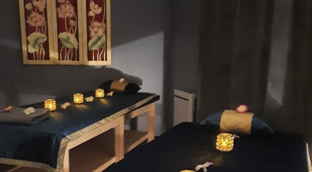 Salle de massage paisible à Thara thaï Institut/Maison Lan Xang, Chartres, Centre-val De Loire, FR.