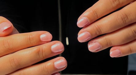 Close-up of elegant manicured nails at Nails by Han, Cape Town, Western Cape, ZA.